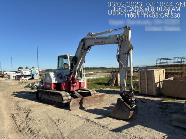 2016 TAKEUCHI TB280FR