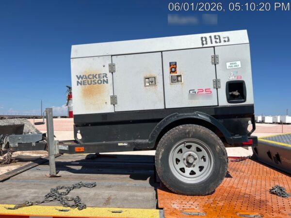 2018 WACKER NEUSON G25