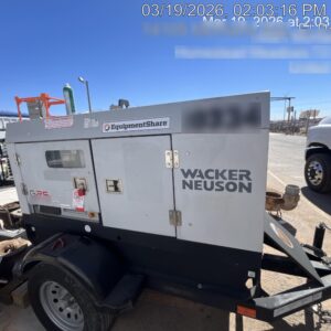 2018 WACKER NEUSON G25
