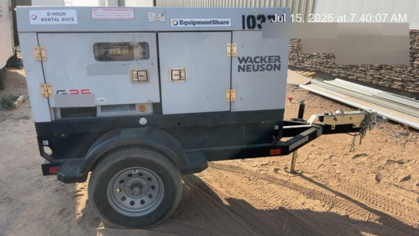 2018 WACKER NEUSON G25