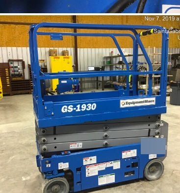 2019 GENIE GS-1930 2019 GENIE GS-1930