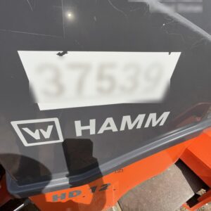 2019 HAMM HD12VV