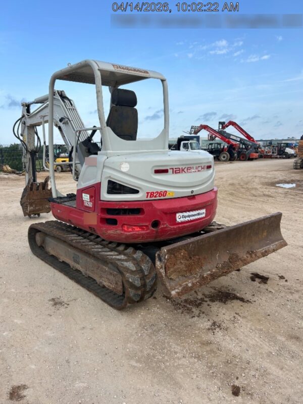 2019 TAKEUCHI TB260