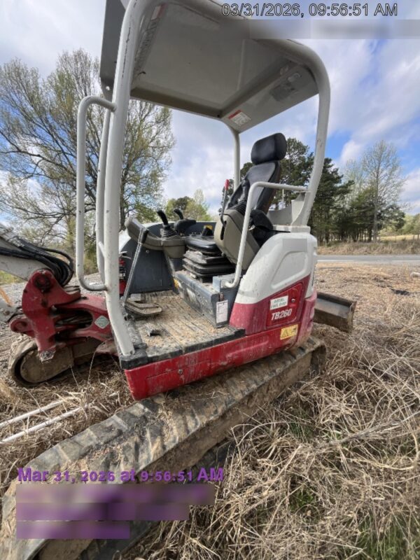 2019 TAKEUCHI TB260