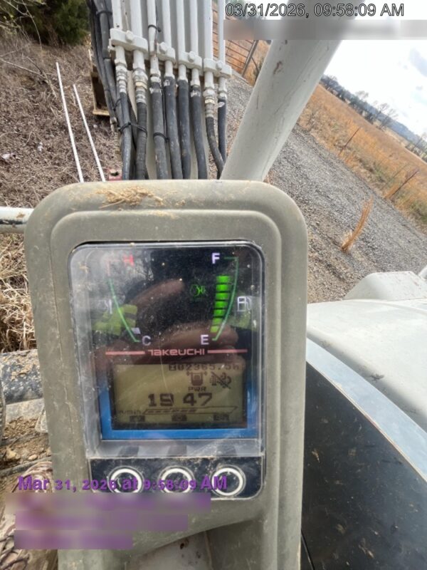2019 TAKEUCHI TB260