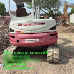 2019 TAKEUCHI TB260
