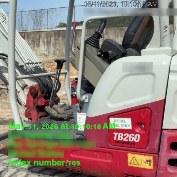 2019 TAKEUCHI TB260