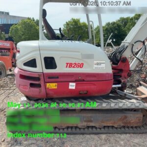 2019 TAKEUCHI TB260