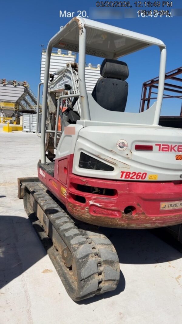 2019 TAKEUCHI TB260