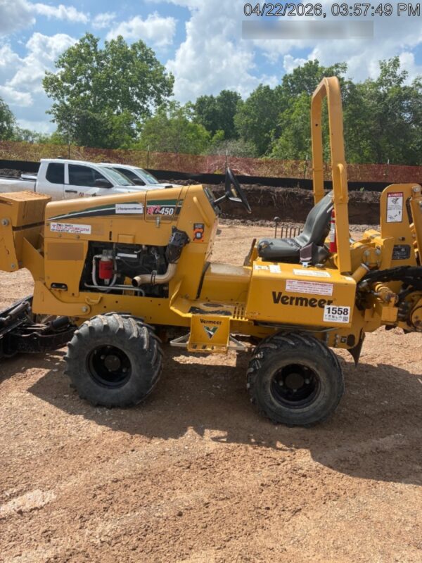 2019 VERMEER RTX450
