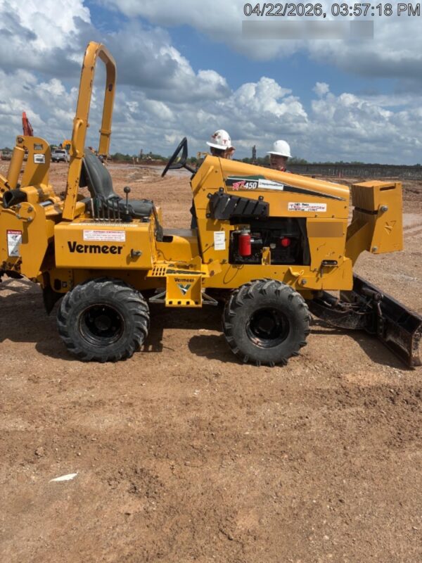 2019 VERMEER RTX450