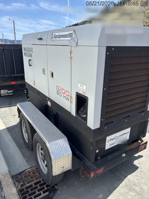 2019 WACKER NEUSON G100