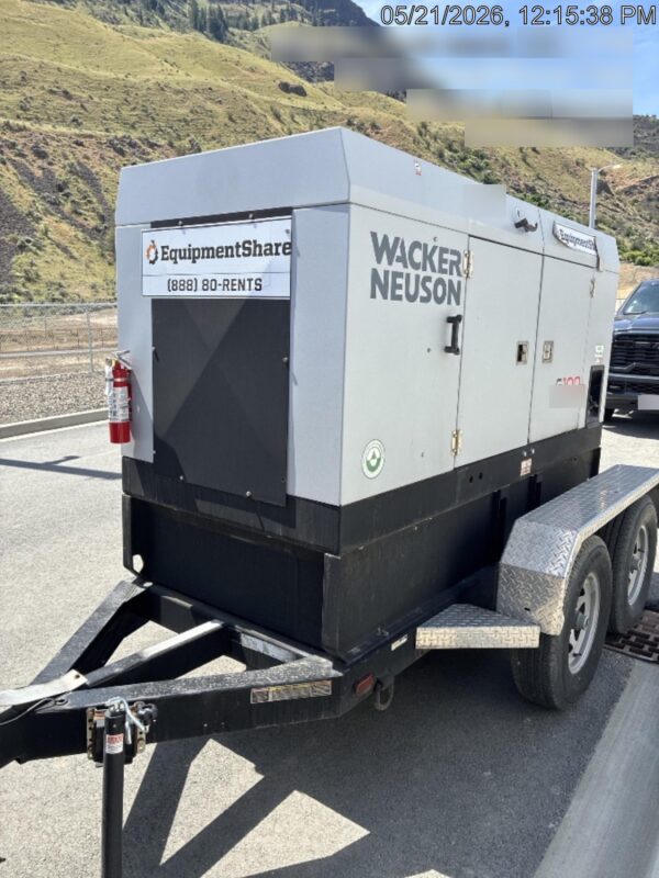 2019 WACKER NEUSON G100