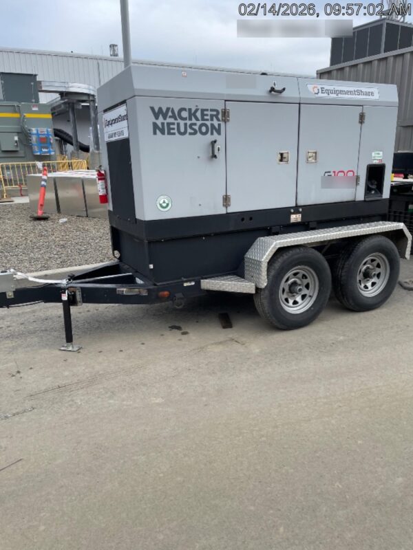 2019 WACKER NEUSON G100