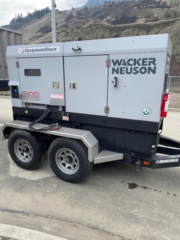 2019 WACKER NEUSON G100