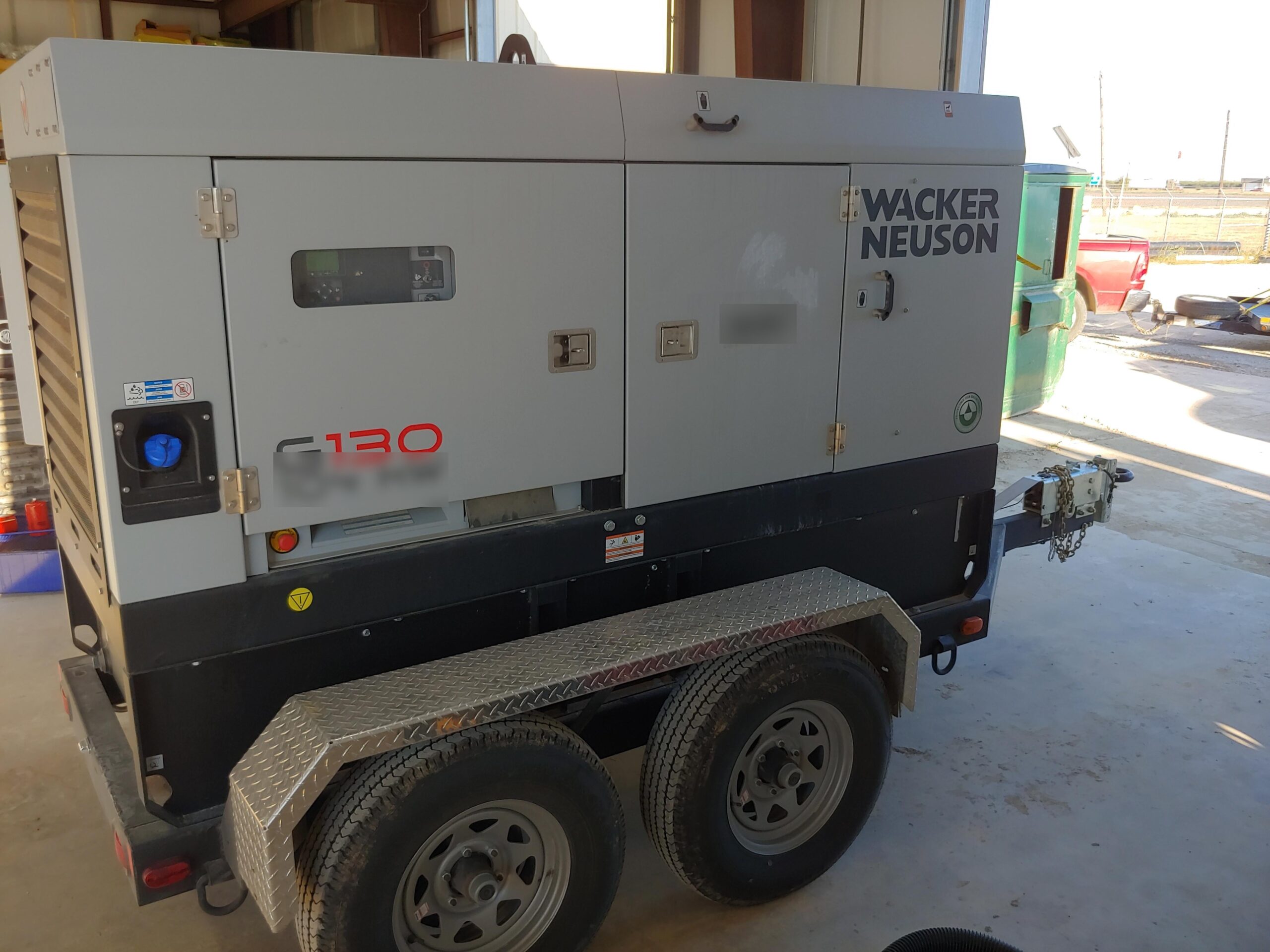 2019 WACKER NEUSON G130