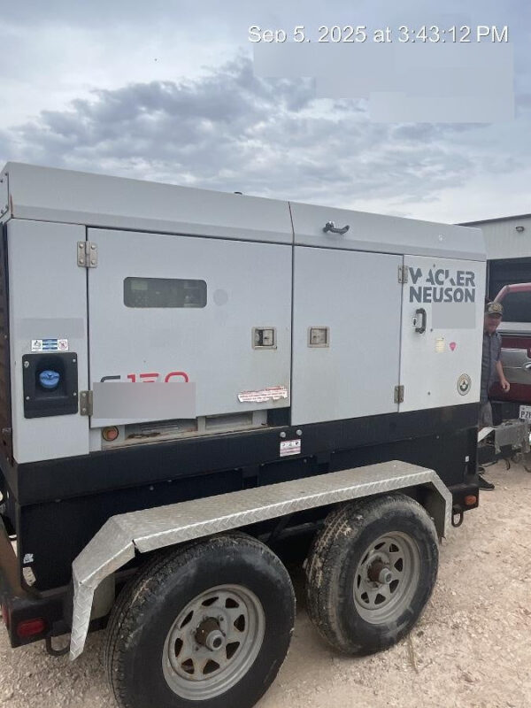 2019 WACKER NEUSON G130