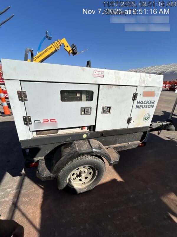 2019 WACKER NEUSON G25