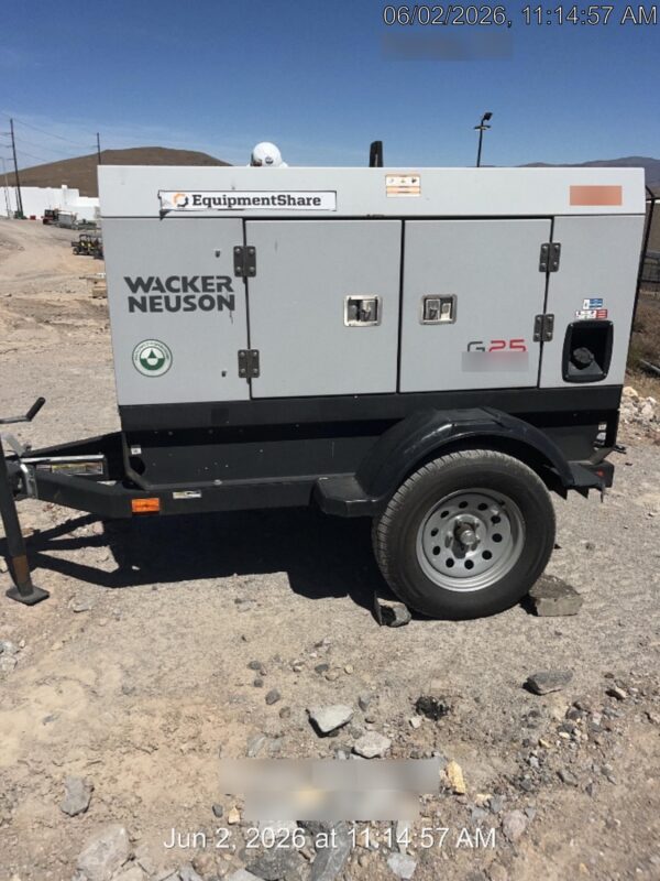 2019 WACKER NEUSON G25