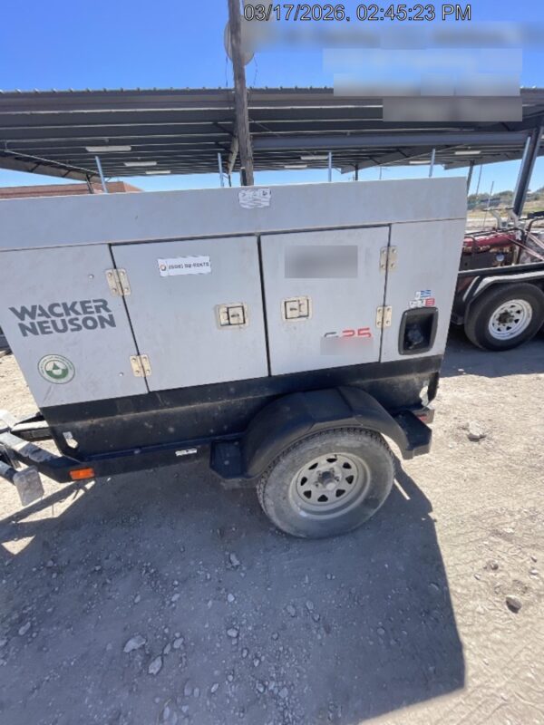 2019 WACKER NEUSON G25