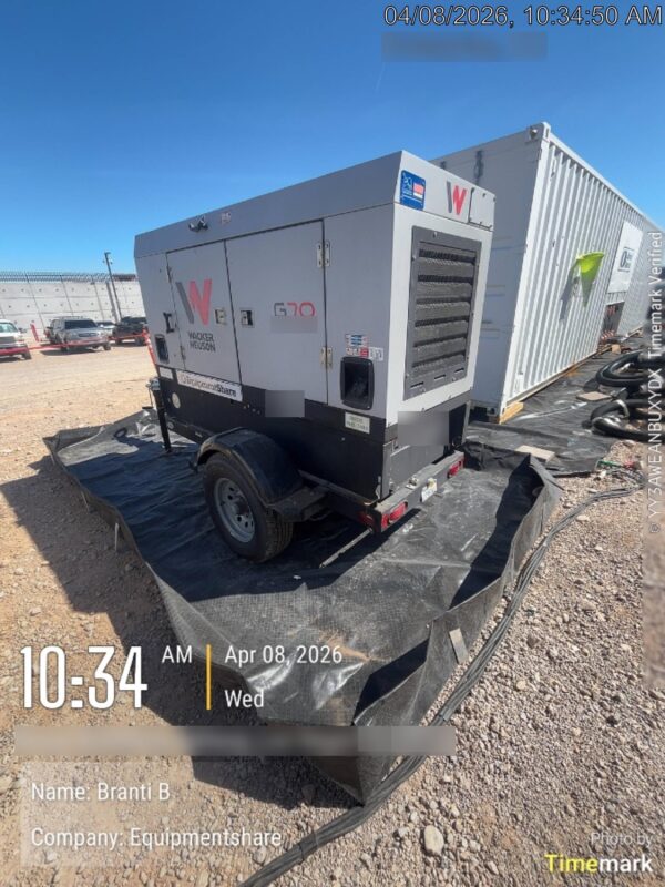 2019 WACKER NEUSON G70