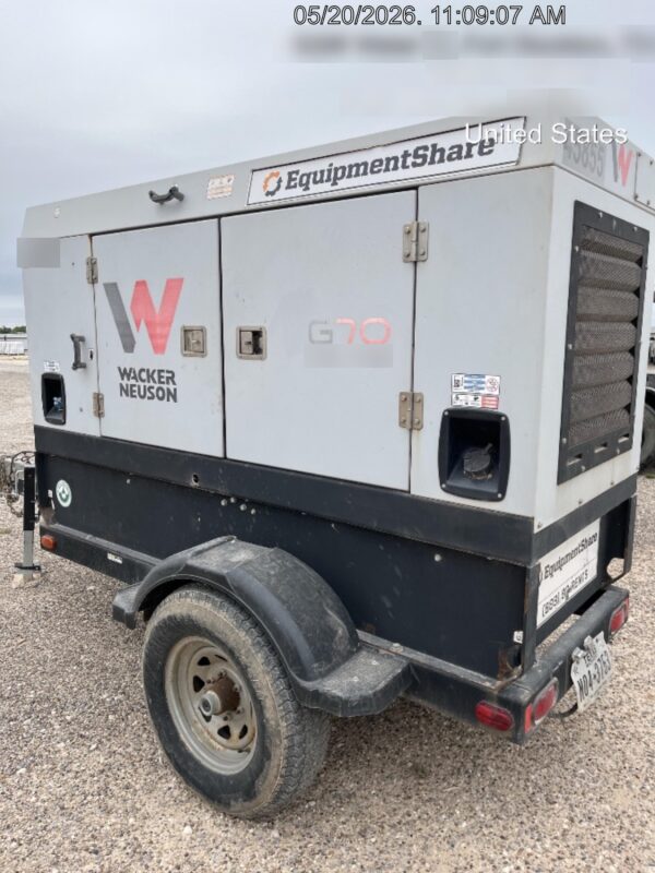 2019 WACKER NEUSON G70