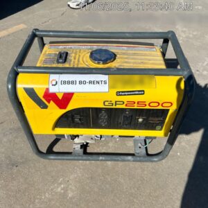 2019 WACKER NEUSON GP2500A