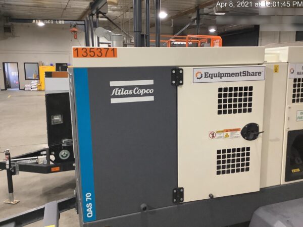 2021 ATLAS COPCO QAS 70 2021 ATLAS COPCO QAS 70