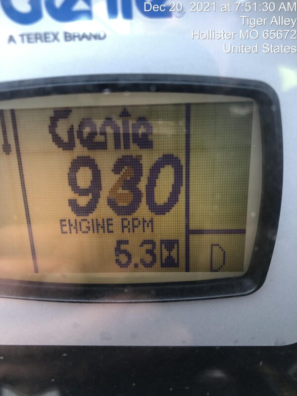 2021 GENIE GTH-5519