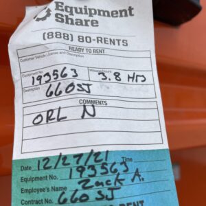 2021 JLG 660SJ Quad Track