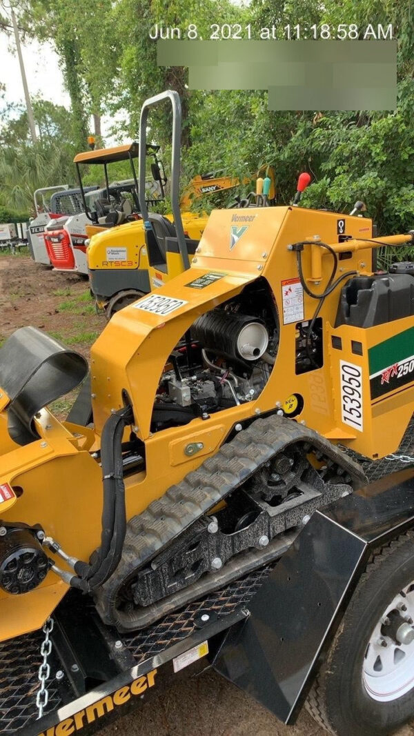 2021 VERMEER RTX250 2021 VERMEER RTX250