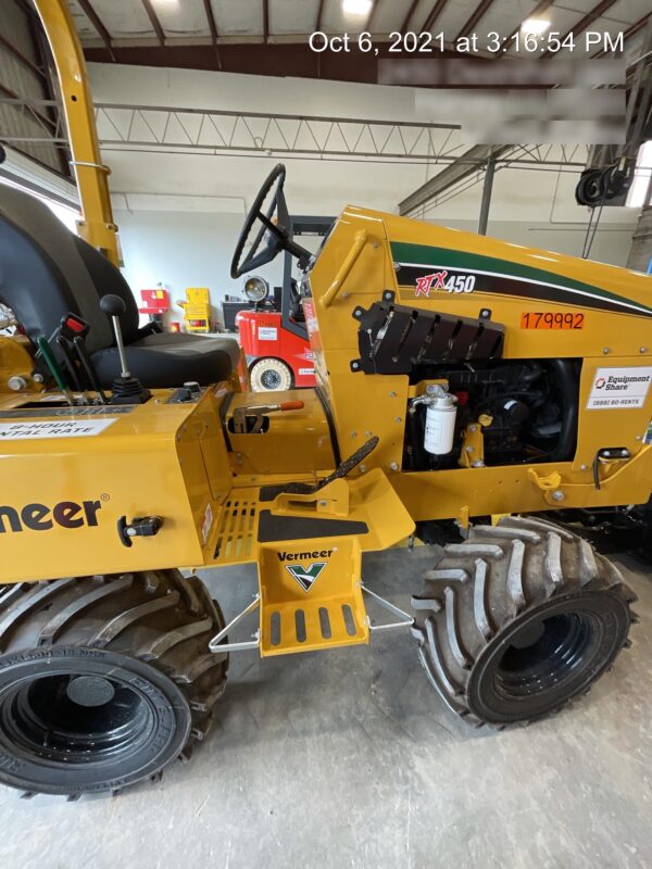 2021 VERMEER RTX450 2021 VERMEER RTX450
