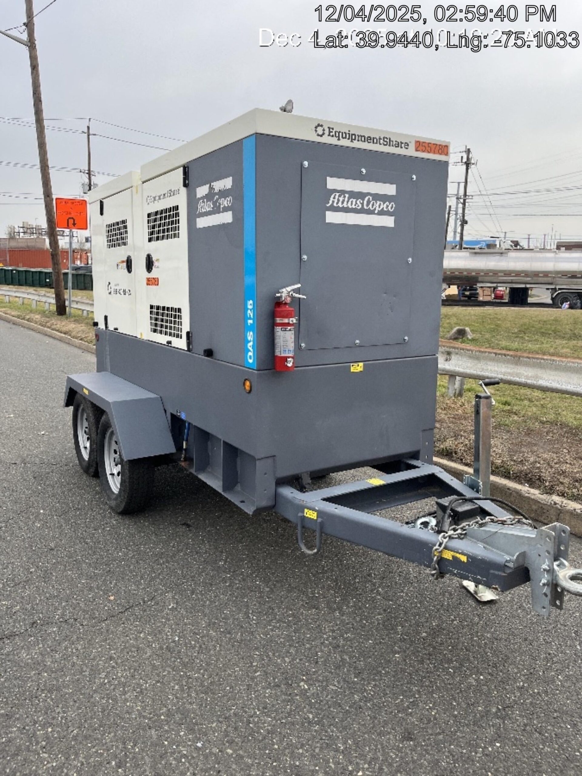 2022 ATLAS COPCO QAS 125