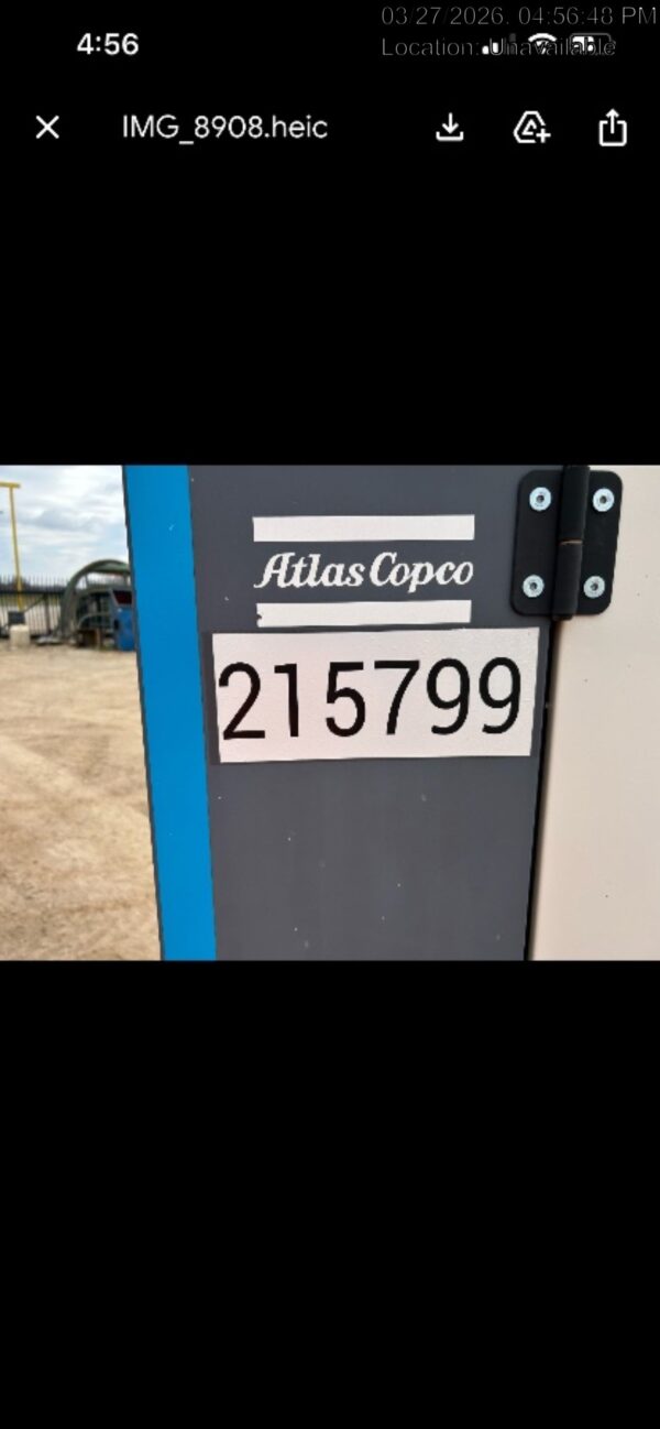 2022 ATLAS COPCO QAS25 CWK