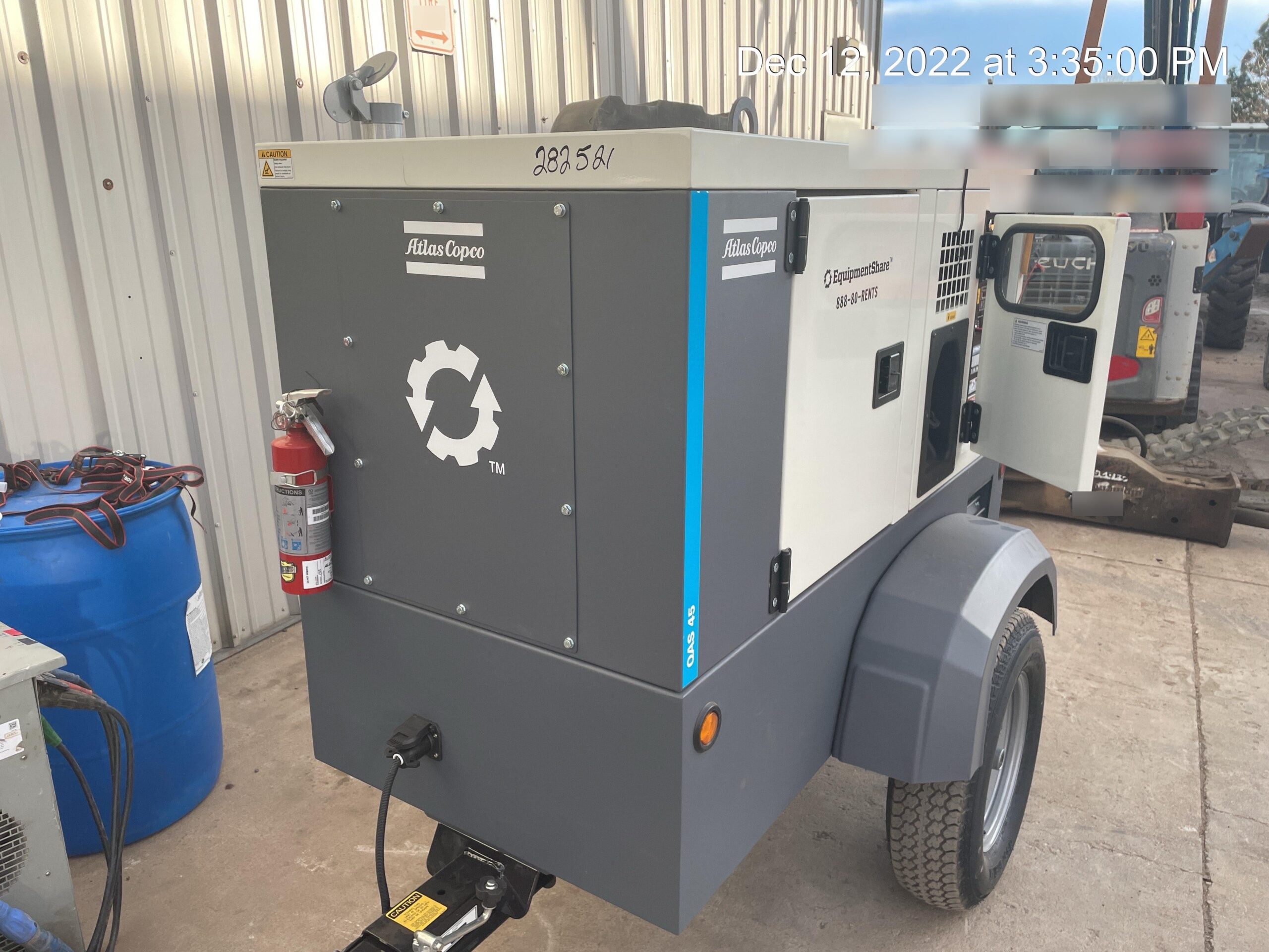 2022 ATLAS COPCO QAS45 CWK