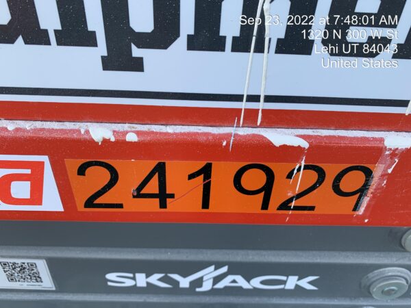 2022 SKYJACK SJ3219