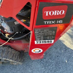 2022 TORO TRX-16