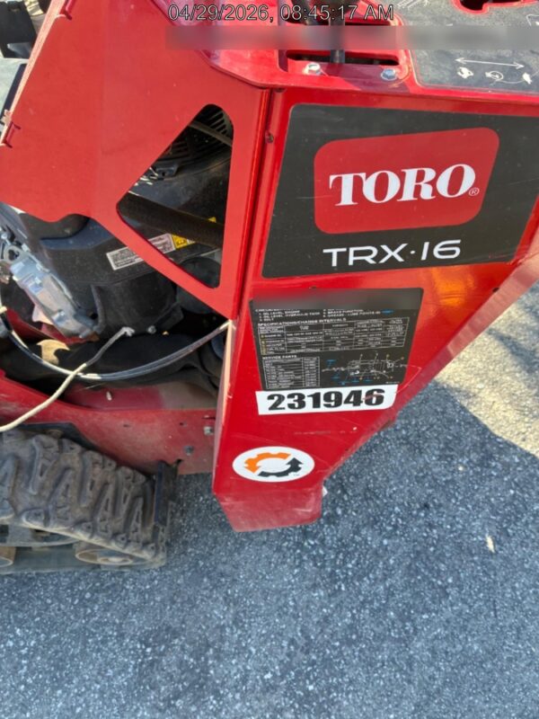2022 TORO TRX-16