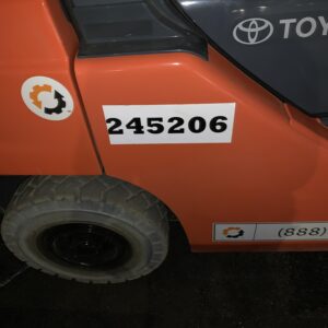 2022 TOYOTA 8FGU25 LP w/ Scale