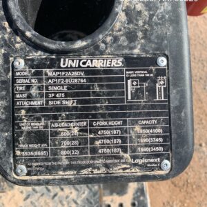 2022 UNICARRIER MAP1F2A25DV