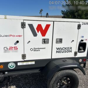 2022 WACKER NEUSON G25