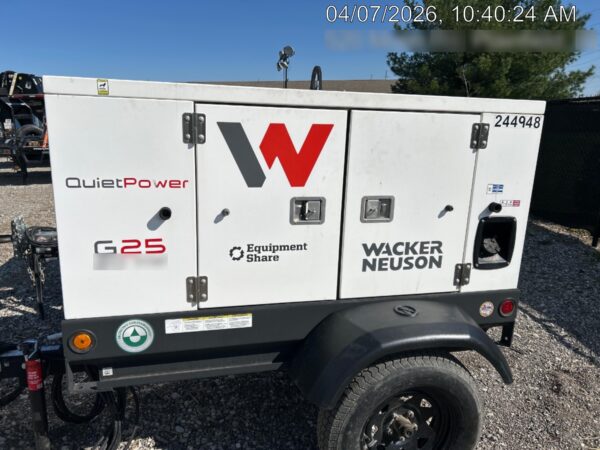 2022 WACKER NEUSON G25
