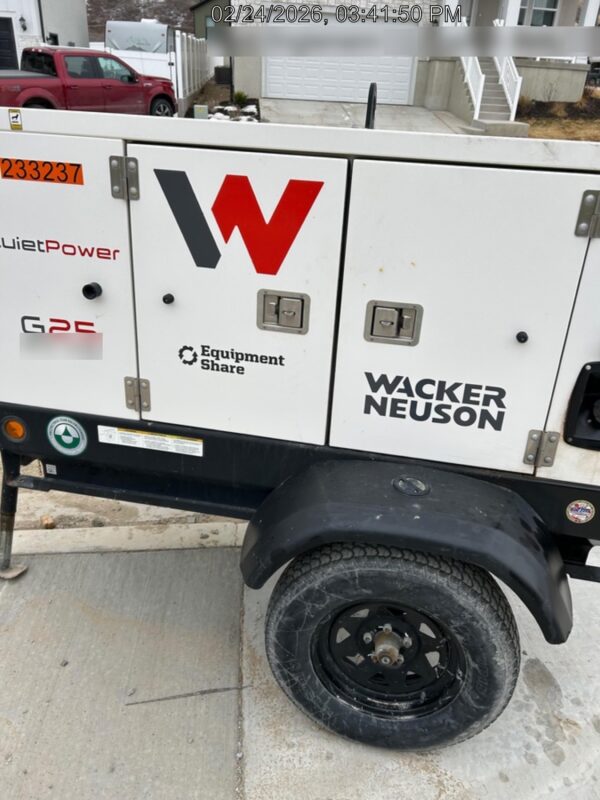 2022 WACKER NEUSON G25