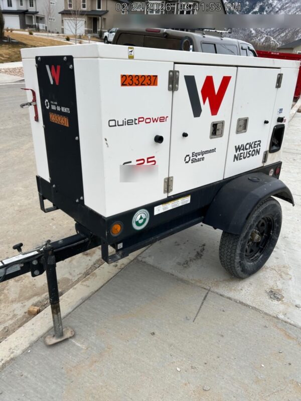 2022 WACKER NEUSON G25