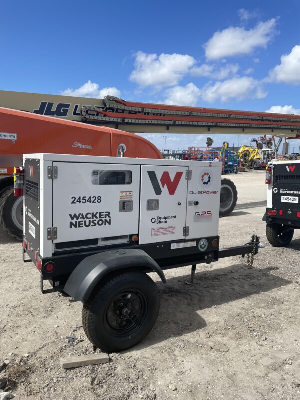 2022 WACKER NEUSON G25 2022 WACKER NEUSON G25