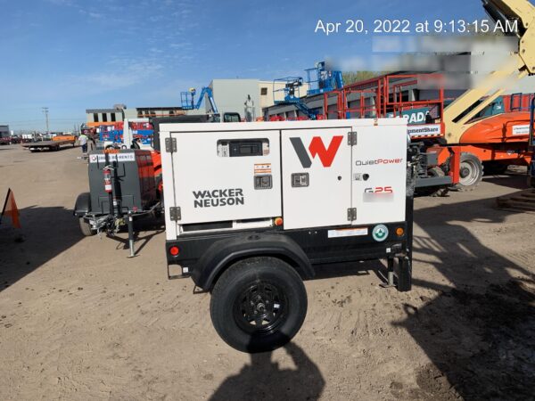 2022 WACKER NEUSON G25 2022 WACKER NEUSON G25