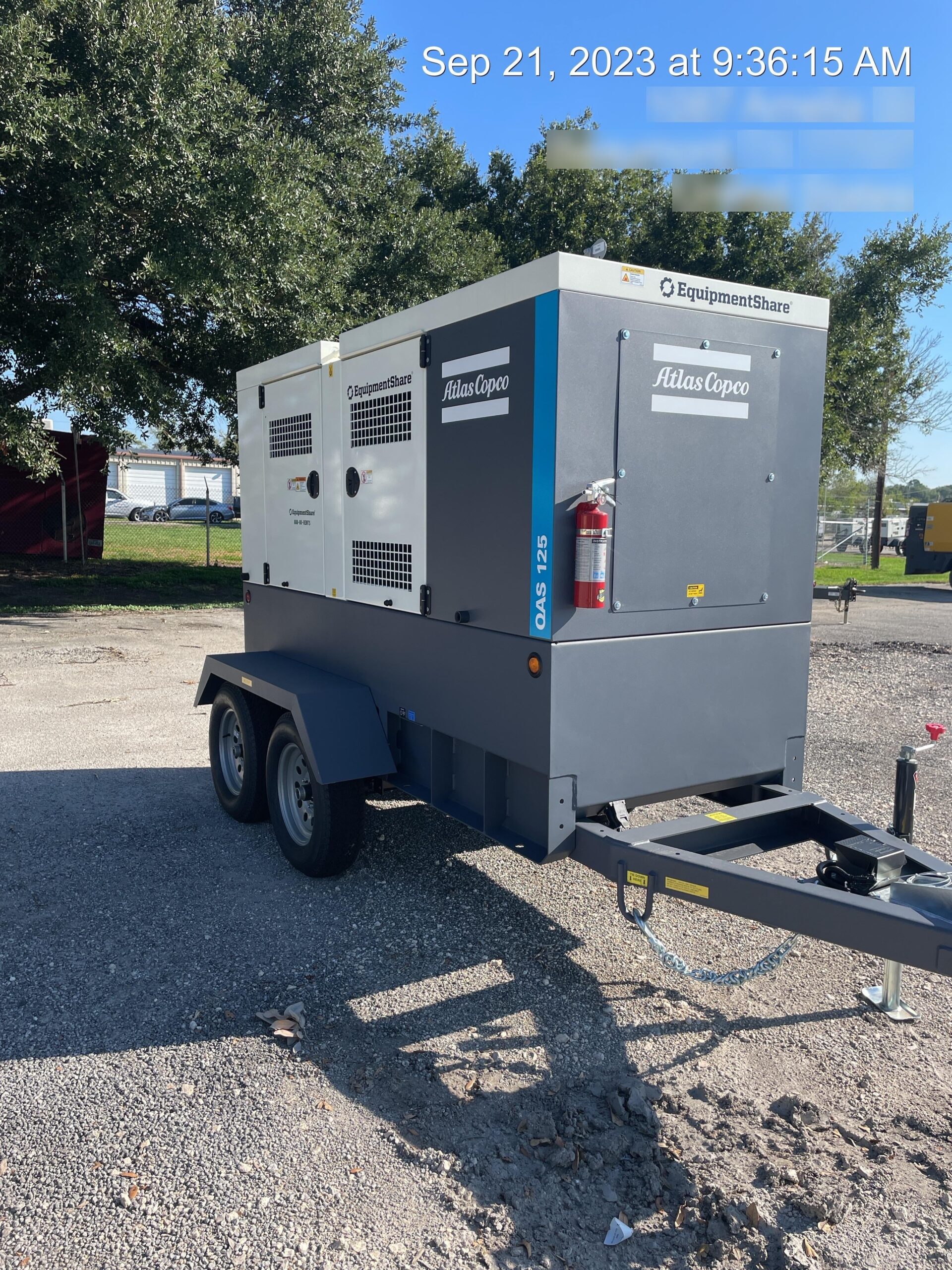 2023 ATLAS COPCO QAS 125