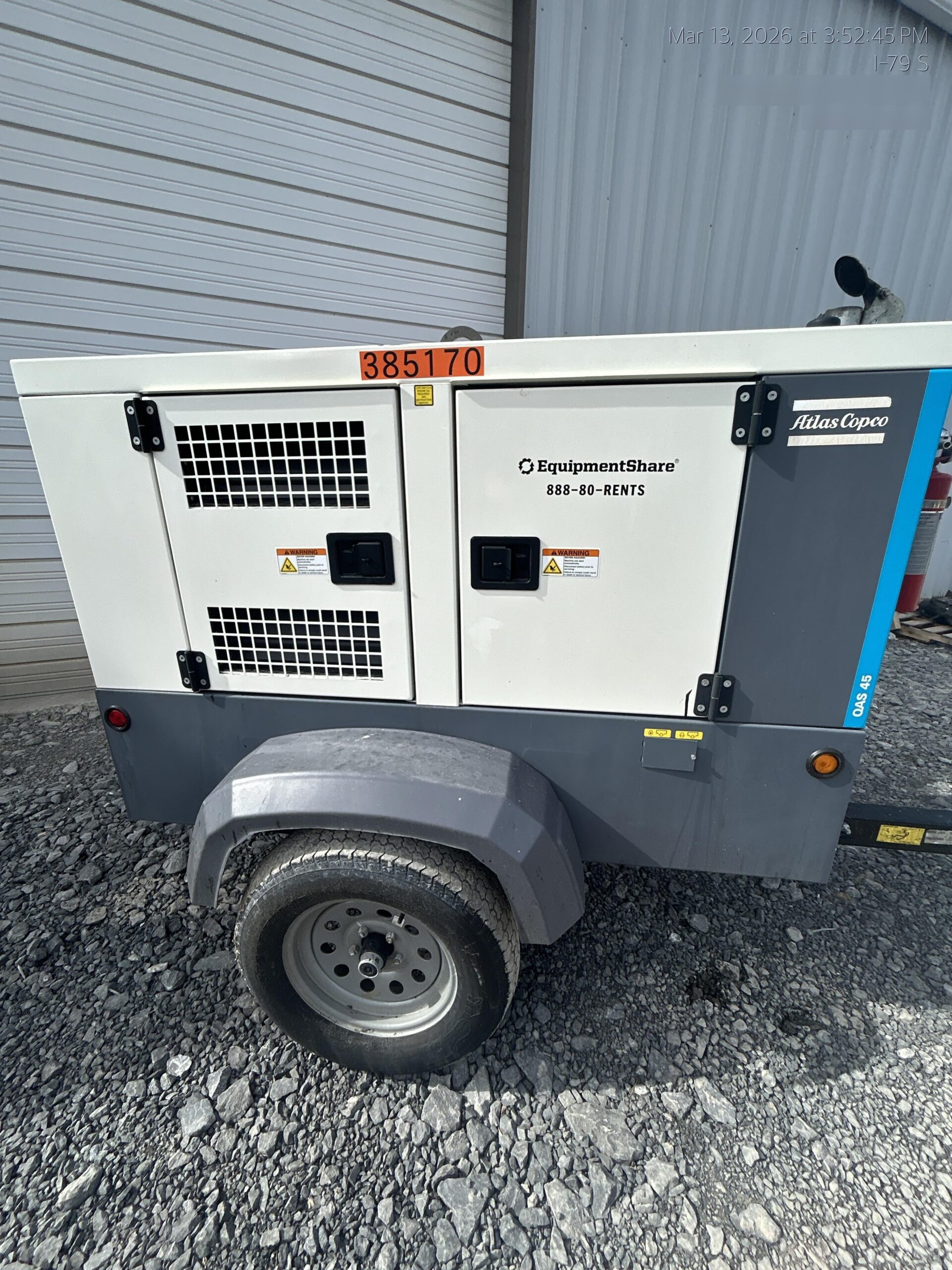 2023 ATLAS COPCO QAS45 CWK