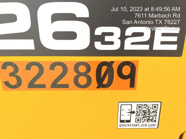 2023 JCB S2632E 2023 JCB S2632E