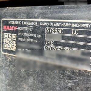 2023 SANY SY265C